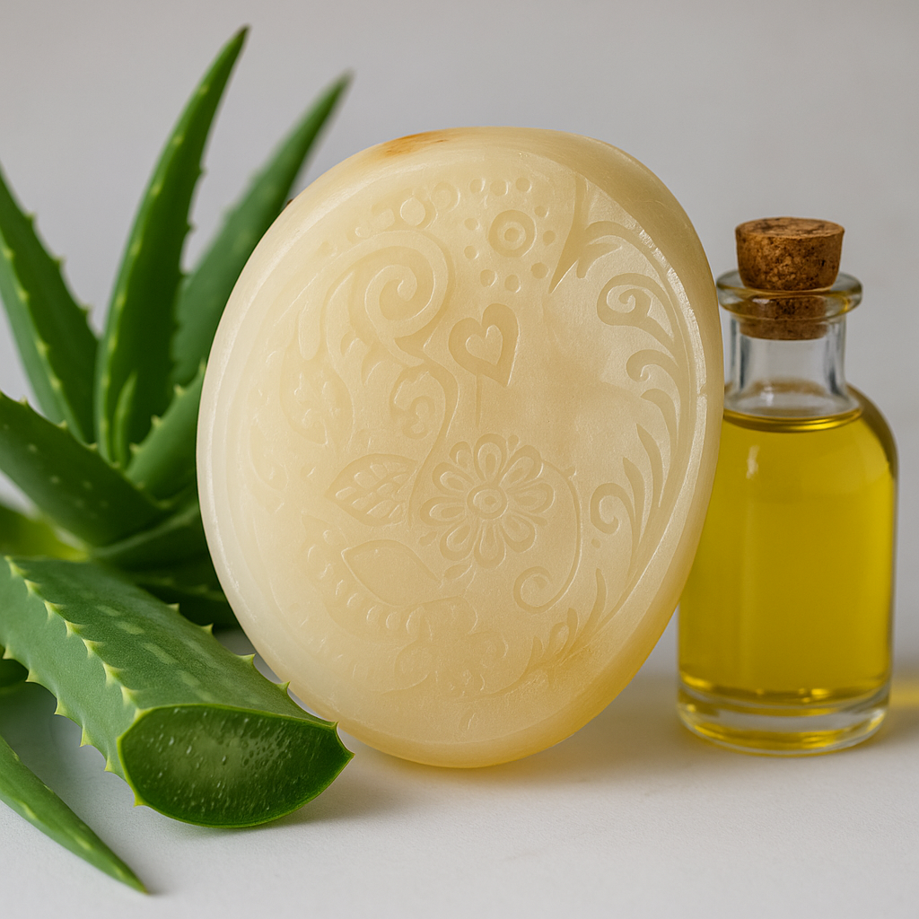 Verdant Glow Aloe &amp; Essential Oils Soap